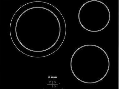 BẾP ĐIỆN BOSCH PKK611B17E 3 VÙNG NẤU XUẤT XỨ NHẬP KHẨU TÂY BAN NHA