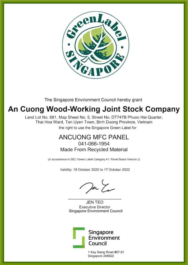 An Cuong Wood - Working Joint Stock Company