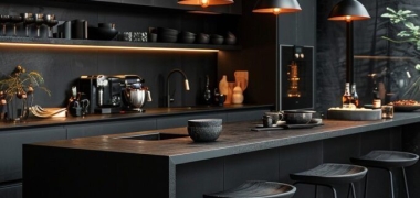 KHÁM PHÁ SỨC HÚT CỦA NHÀ BẾP TONE TỐI TRONG THIẾT KẾ NỘT THẤT 