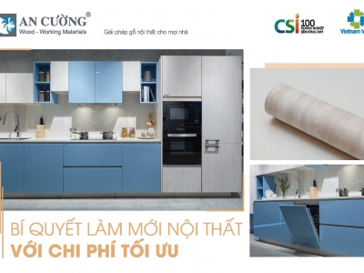 ECO- VENEER BÍ QUYẾT LÀM MỚI NỘI THẤT VỚI CHI PHÍ TỐI ƯU