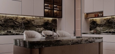 TONE MÀU LUXURY - ĐIỂM NHẤN CHO PHÒNG BẾP CHUẨN GU HIỆN ĐẠI
