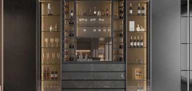 VÌ SAO NHỮNG NGÔI NHÀ ĐẲNG CẤP LUÔN CÓ MỘT CHIẾC TỦ RƯỢU HIỆN ĐẠI?